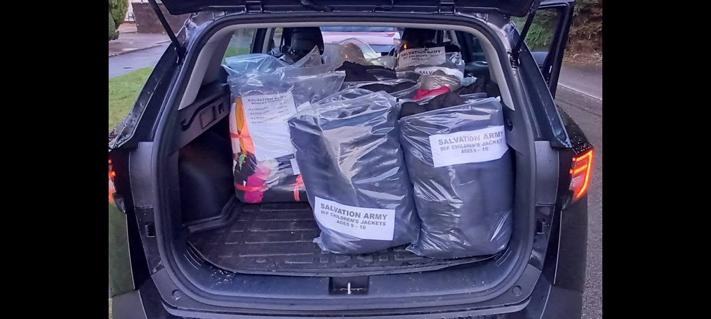 Wambles of Wales community donations and practical support in Cardiff