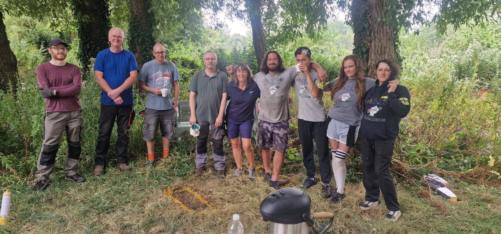 Wambles of Wales members together in the community
