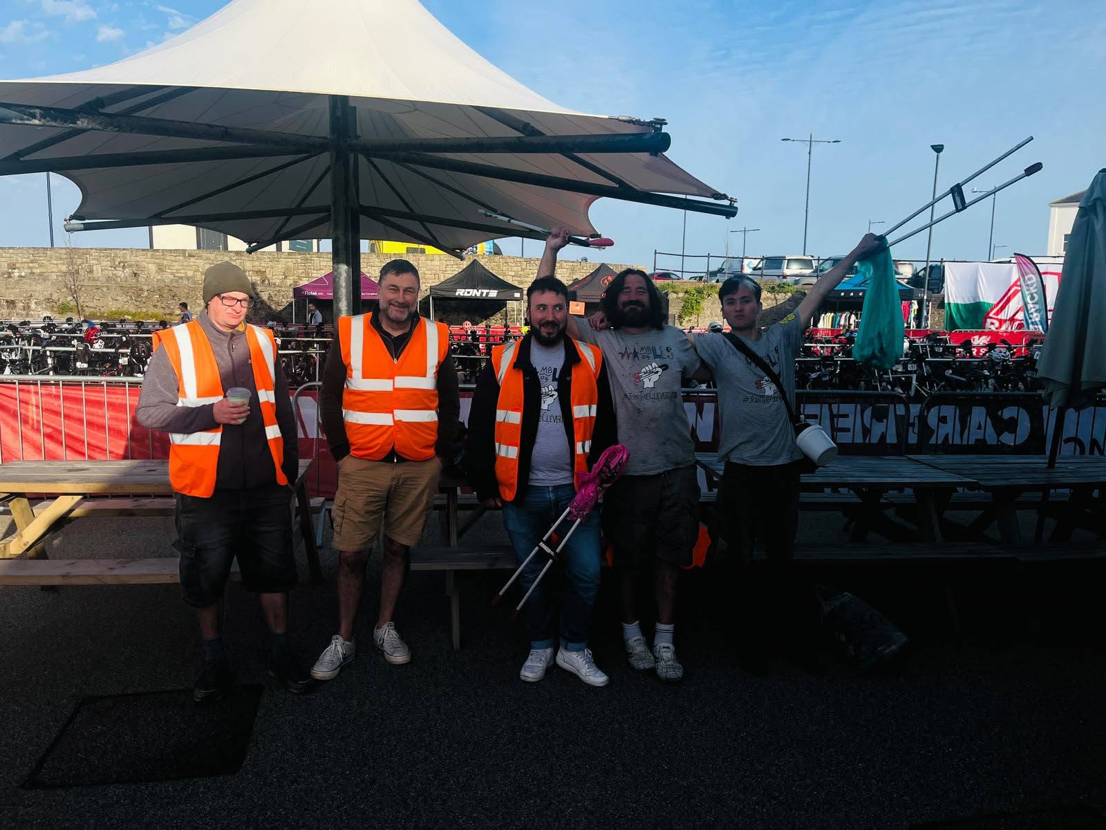 Wambles of Wales members together in the community